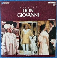 LaserDisc - Mozart's Don Giovanni a film by Joseph