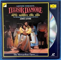 LaserDisc - L'Elisir D'Amore with Kathleen Battle