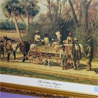 THE COTTON WAGON PRINT BY WALKER  26X33