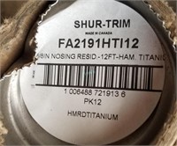Shur-Trim FA2191HTI12 aluminum stair nosing - 12pk