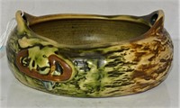 ROSEVILLE IMPERIAL CONSOLE BOWL HANDLED