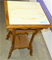 EAST LAKE CENTE TABLE WITH MARBLE TOP
