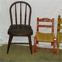 4 CHILDS CHAIRS