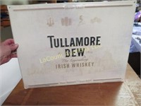 Tin Tullamore Dew Irish Whiskey sign