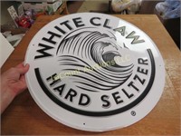 White Claw Hard Seltzer bar sign