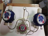 Vintage Pabst Beer light double globe