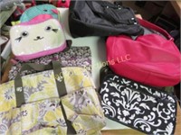 Thirty one bags some leather