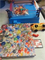 wrestling ring figures puzzle wiener mobile whiste