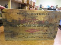 vintage Western ammuntion crate