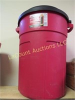 nice Ace Refuse trash can garbage 32 gallon w lid