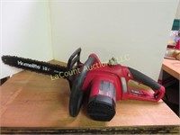 Homelite chainsaw 16" electric