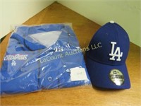 Los Angeles Dodgers Hat Shirt new condition