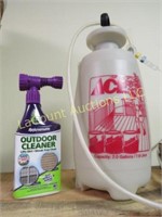 sprayer and outdoor cleaner