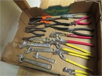 many assorted wrenches more