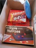Monopoly, Yahtzee, Checkers Games & NIP Bicycle