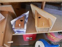 Handcrafted Bird Houses - Lot of 3