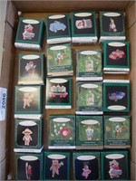 Hallmark Ornaments in orig boxes - Lot of 20