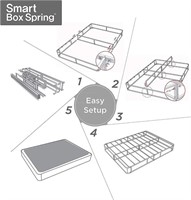ZINUS 9 Inch Metal Smart Box Spring  King