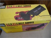 Tool Shop 3" x 21" Belt Sander & B & D 3/8" Drill