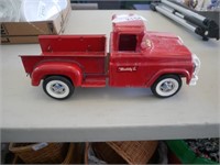 Vintage Buddy L Red Metal Toy Pickup approx 13" l