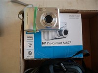 HP Photosmart M627 Camera w/ Case & TP Link Router