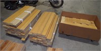 NICE REAL BAMBOO WOOD FLOORING-COVERS 17'X17' AREA
