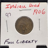 1906 INDIAN HEAD PENNY/ CENT