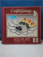 Anchor Glass 10-in eggplate