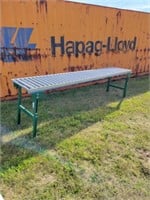 10' x 2' Roller Table