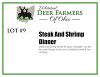 Steak And Shrimp Dinner