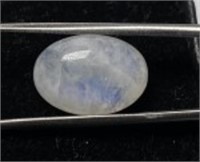 6.20 Cts Oval Cut Natural Rainbow Moonstone