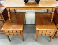 3 Pc. Maple Table Set (Coffee Table & Pair Of End