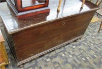 Brown Painted Blanket Chest (Turned Feet)