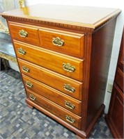 Cherry “Sumpter” Chest Of Drawers