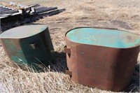 2 Tanks for burn barrels