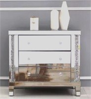 Stickland 3 - Drawer Bachelor's Chest In Silver