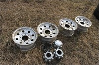 4 Aluminium Ford Superduty Wheels