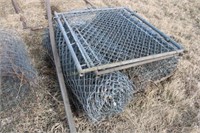 3 Rolls Chain Link, 2 Gates, & Poultry wire