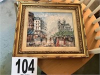 Framed Oil on Canvas (Signed) (LR)