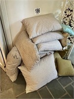 Feather & Decorative Pillows (LR)