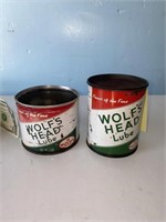 Wolfs head Lube can