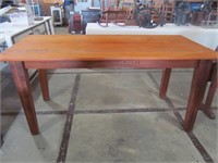 Primitive Harvest Table with Drawer