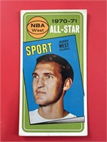 1970 Topps Jerry West All-Star Card #107