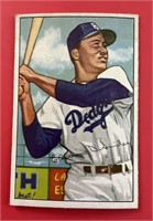 1952 Bowman Duke Snider Card #116 Dodgers