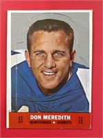 1968 Topps Don Meredith Stand-Up Card