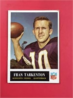 1965 Philadelphia Fran Tarkenton Card #110