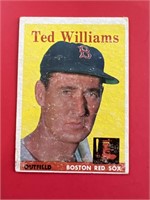 1958 Topps Ted Williams Card #1