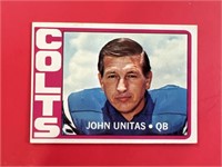 1972 Topps Johnny Unitas Card #165