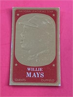 1965 Topps Embossed Willie Mays