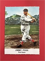Jimmy Foxx Jimmie 1961 Golden Press Card